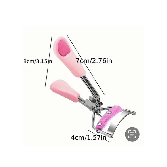 Stainless Steel Eyelash Curlers with Built-in Comb Beauty Eyelashes Curlers USA✨ - Picture 6 of 9